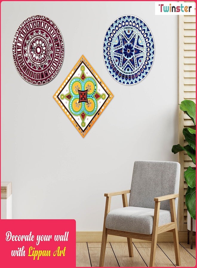 Twinster Mirrors for Craft Work (6 Different Shapes, 1000 Total Pieces) Lippan Art Craft Materials Kit Decorative Mirrors DIY Best Kit? - Image 2